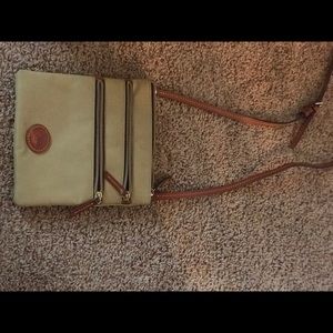 Dooney and Bourke crossbody triple zip